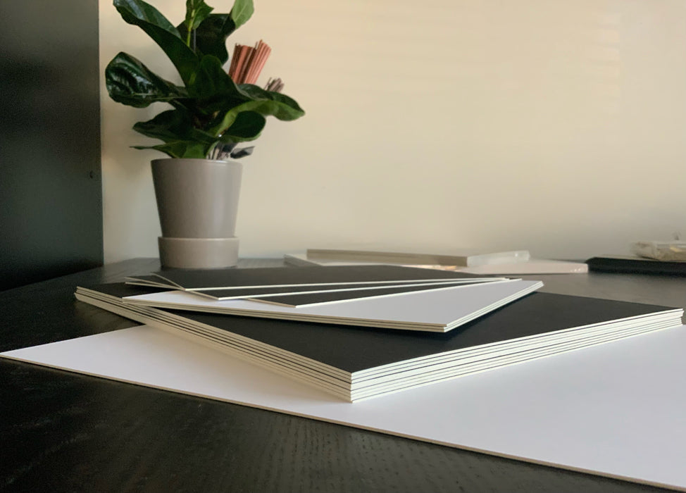 8x10 Backer -  Mounting Board – Uncut Matboard Blanks  – 10 Pack *Limited Time Offer