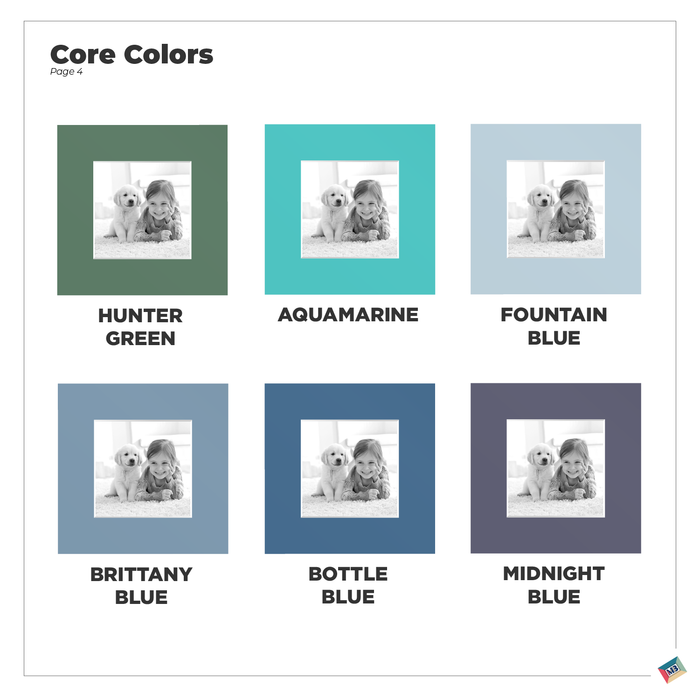 10x10 Premium Single Matboard