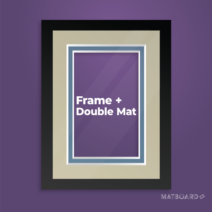 Frames + Double Mats