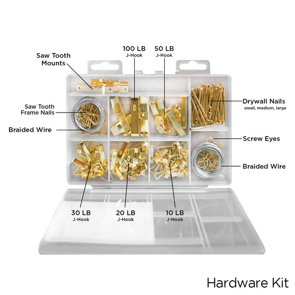 Hanging Hardware Kit - 206 Piece