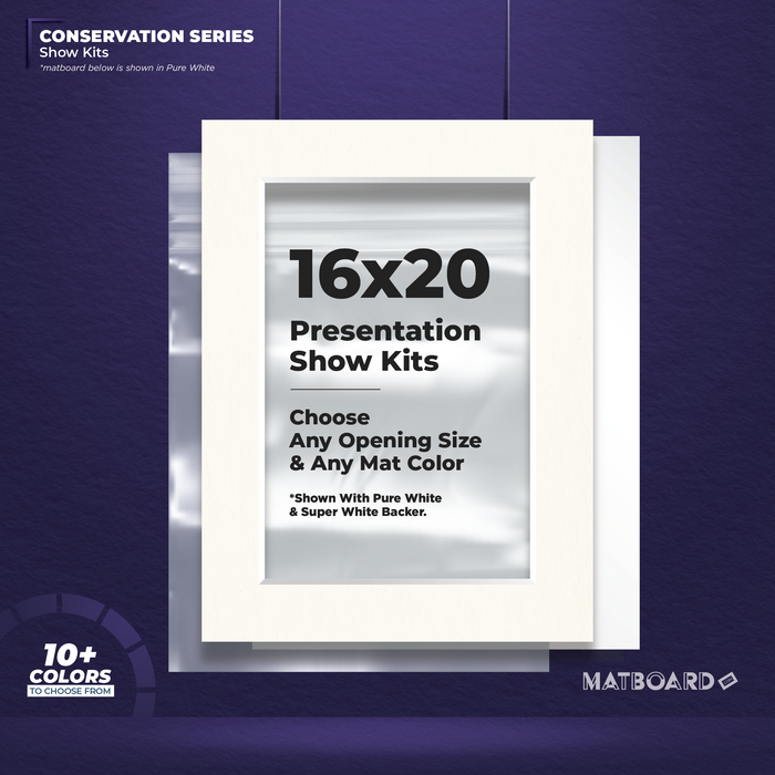16x20 Conservation Show Kit