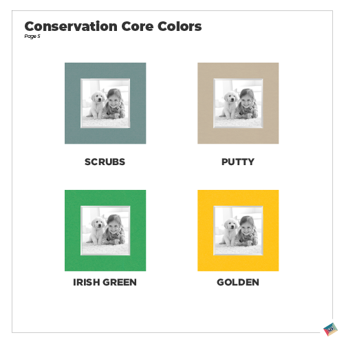 16x20 Conservation Single Matboard