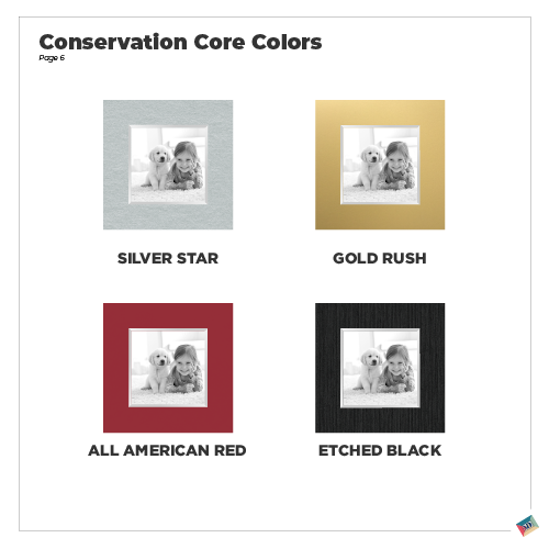 16x20 Conservation Single Matboard