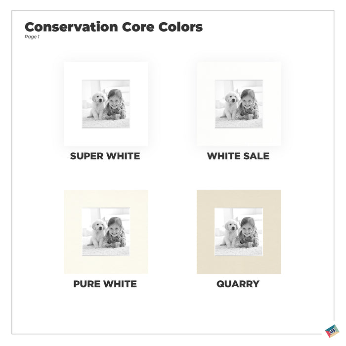 16x20 Conservation Single Matboard