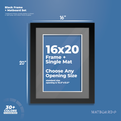 Item 446 - 16x20 Standard Single Mat - Shop Now