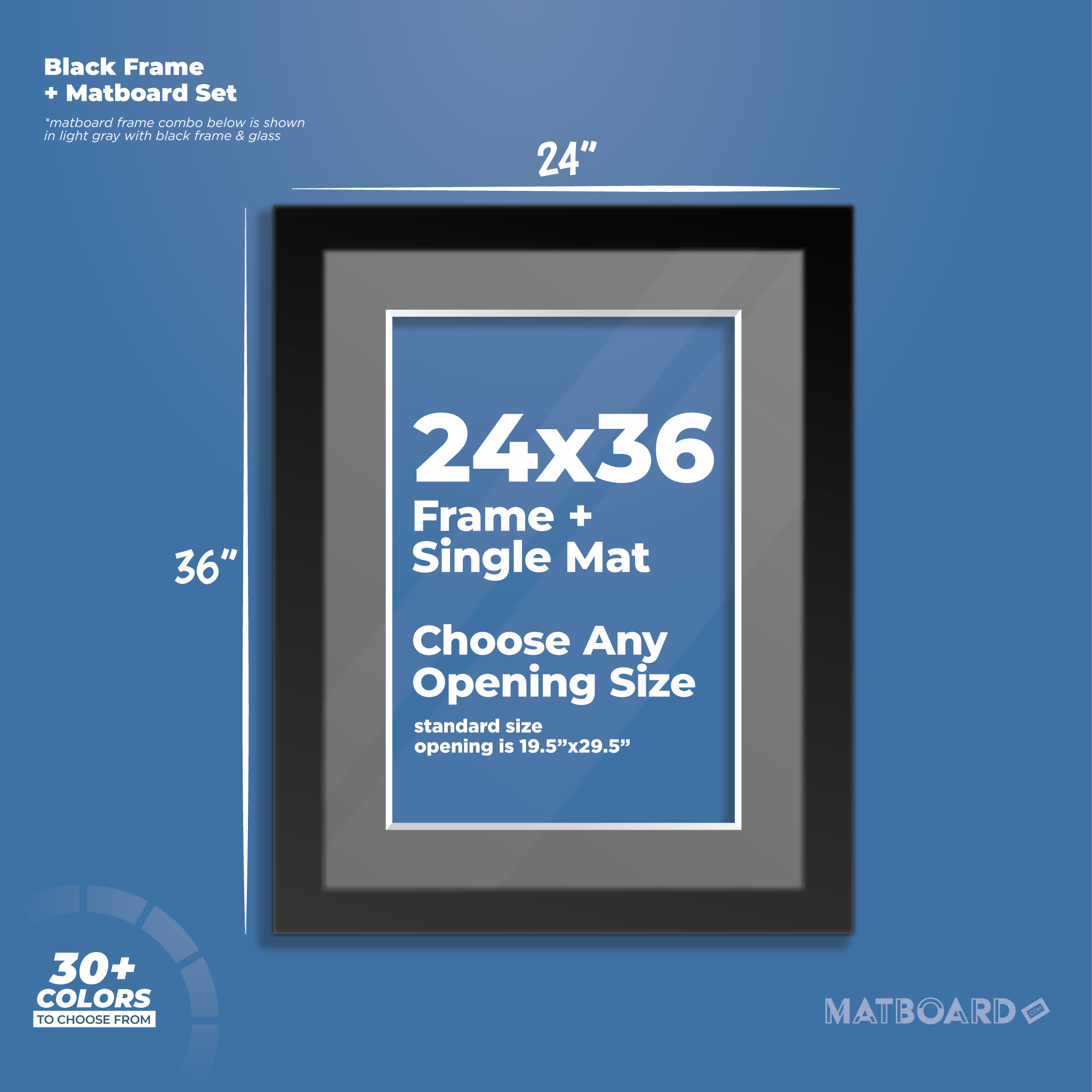 20x24 Cream Picture Mats With White Core Bevel Cut For 16x20 Pictures Home Décor