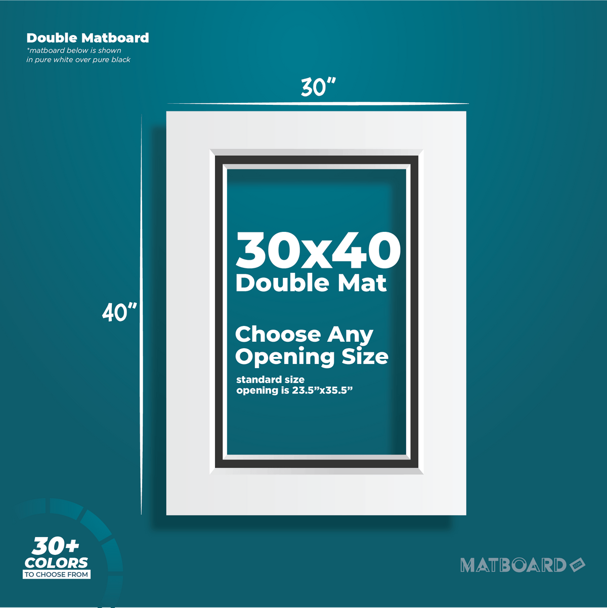 30x40 Matboard | Matboard – Matboarddotcom