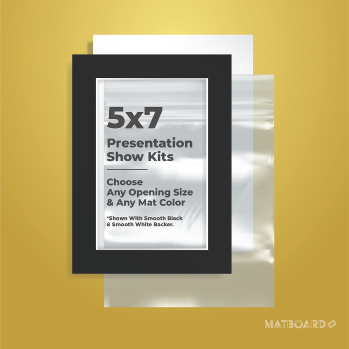 5x7 Art Pro's Presentation Kit (Show Kits) – Matboarddotcom
